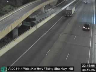 西九龍公路近青沙公路 - 北行