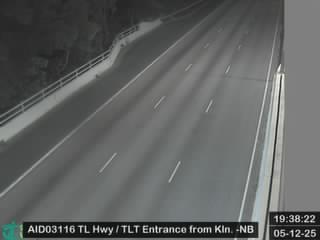 青朗公路近大欖隧道九龍入口 - 北行