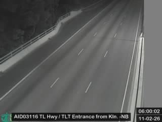 青朗公路近大欖隧道九龍入口 - 北行