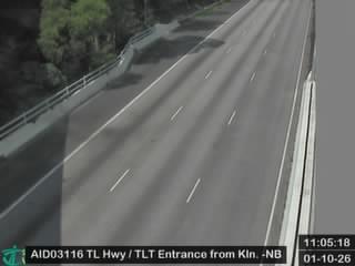 青朗公路近大欖隧道九龍入口 - 北行