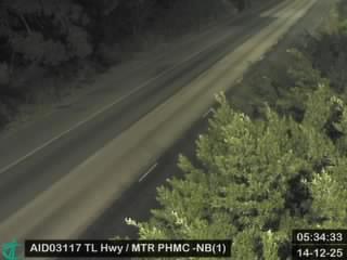 青朗公路近港鐵八鄉維修中心 - 北行 (1)