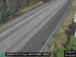 青朗公路近港鐵八鄉維修中心 - 北行 (2)