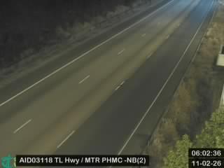 青朗公路近港鐵八鄉維修中心 - 北行 (2)