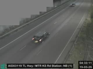 青朗公路近港鐵錦上路站 - 北行 (1)