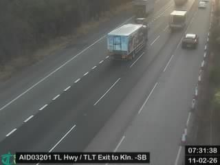 青朗公路近大欖隧道九龍出口 - 南行