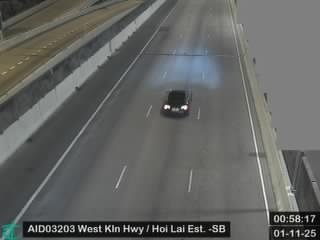 西九龍公路近海麗邨 - 南行