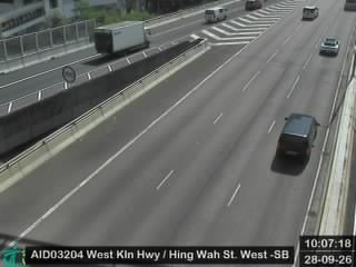 西九龍公路近興華街 - 南行
