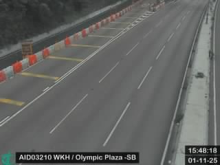 西九龍公路近奧海公園 - 南行