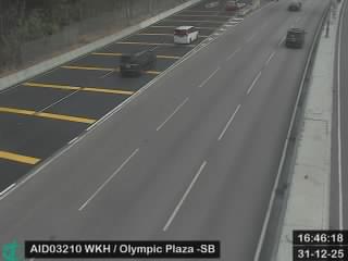 西九龍公路近奧海公園 - 南行