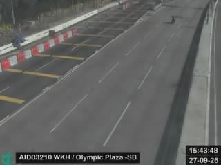 西九龍公路近奧海公園 - 南行