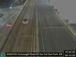 干諾道西天橋近中山紀念公園 - 東行