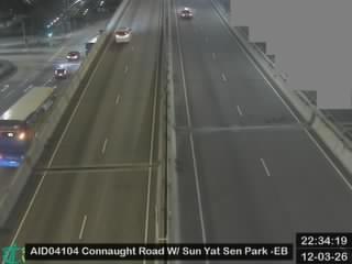 干諾道西天橋近中山紀念公園 - 東行