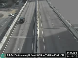 干諾道西天橋近中山紀念公園 - 東行