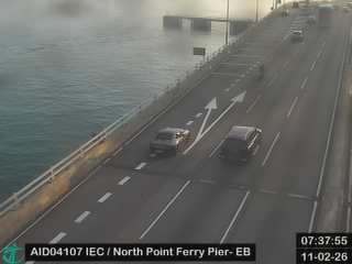 東區走廊近北角渡輪碼頭 - 東行