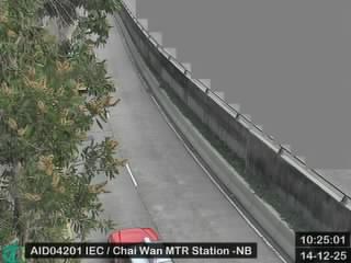 東區走廊近柴灣地鐵站 - 北行