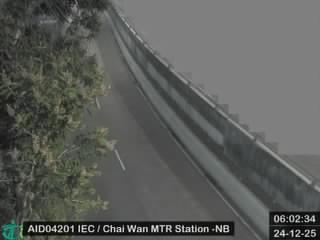 東區走廊近柴灣地鐵站 - 北行