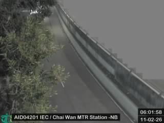 東區走廊近柴灣地鐵站 - 北行