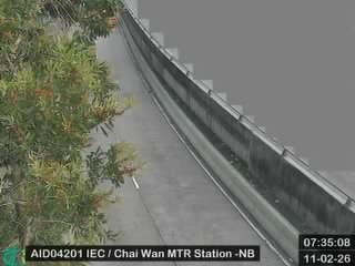 東區走廊近柴灣地鐵站 - 北行