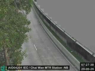 東區走廊近柴灣地鐵站 - 北行