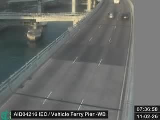 東區走廊近渡輪碼頭 - 西行