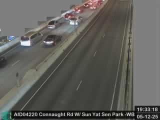 干諾道西天橋近中山紀念公園 - 西行