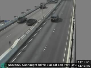 干諾道西天橋近中山紀念公園 - 西行