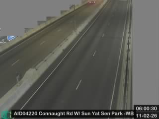 干諾道西天橋近中山紀念公園 - 西行