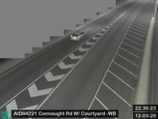 干諾道西天橋近萬怡酒店 - 西行