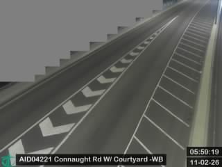 干諾道西天橋近萬怡酒店 - 西行