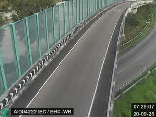 東區走廊近東區海底隧道 - 西行