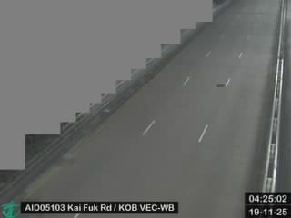 啟福道近九龍灣驗車中心 - 西行