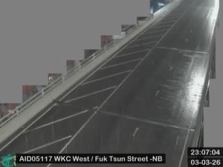 西九龍走廊西近福全街 - 北行