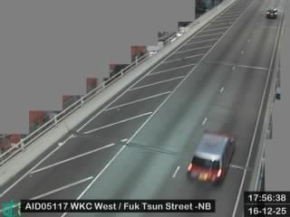 西九龍走廊西近福全街 - 北行