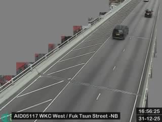 西九龍走廊西近福全街 - 北行