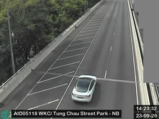 西九龍走廊近通州街公園 - 北行