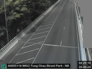 西九龍走廊近通州街公園 - 北行