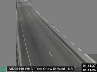 西九龍走廊近欽州街西 - 北行