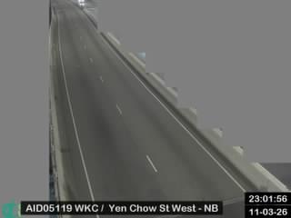 西九龍走廊近欽州街西 - 北行