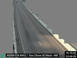西九龍走廊近欽州街西 - 北行