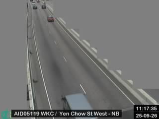西九龍走廊近欽州街西 - 北行