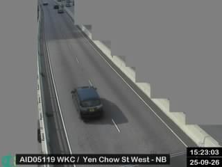 西九龍走廊近欽州街西 - 北行