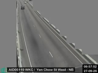 西九龍走廊近欽州街西 - 北行