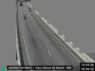 西九龍走廊近欽州街西 - 北行