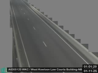 西九龍走廊近西九龍法院大樓 - 北行