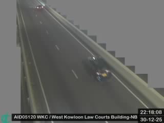 西九龍走廊近西九龍法院大樓 - 北行