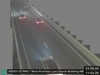 西九龍走廊近西九龍法院大樓 - 北行