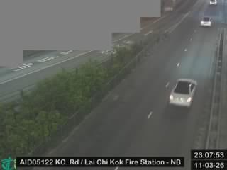 葵涌道近荔枝角消防局 - 北行