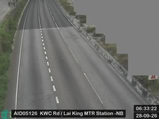 葵涌道近港鐵荔景站 - 北行