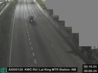 葵涌道近港鐵荔景站 - 北行
