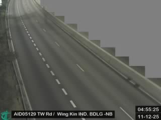 荃灣路近永健工業大廈 - 北行